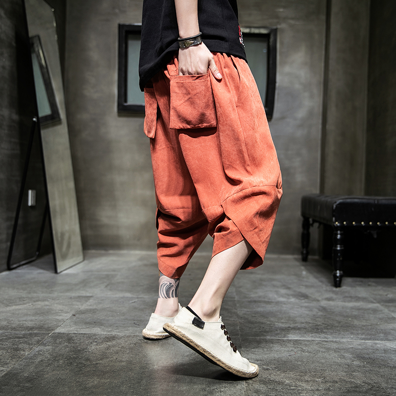 Ice Silk Harem Pants 4