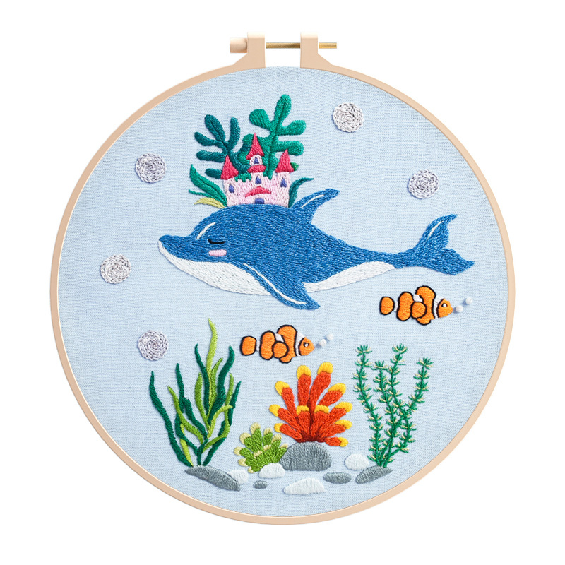 Diy Material Package Original Infauna Series Beginner Entry Manual Embroidery Kit 6