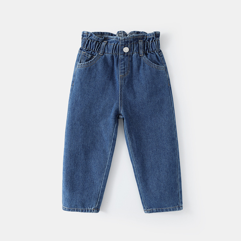 Loose trendy women's jeans