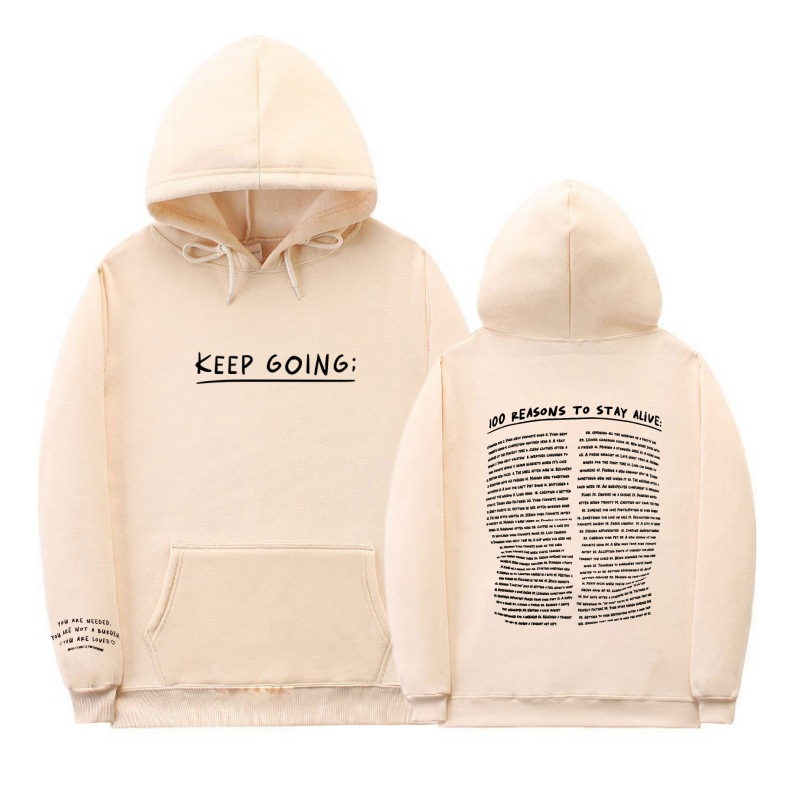 Women's Long-Sleeved Drawstring Hoodie with Pockets