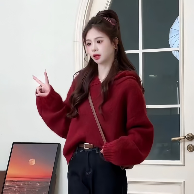 Soft Knitted Women's Sweater Top