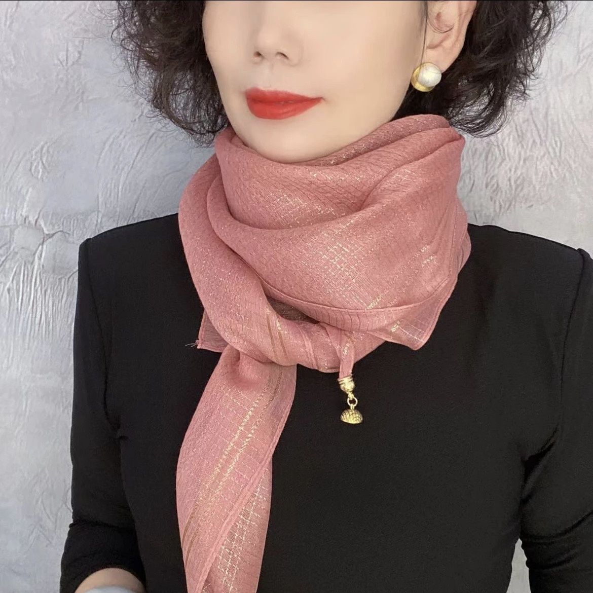 Western-Style Silk Scarf
