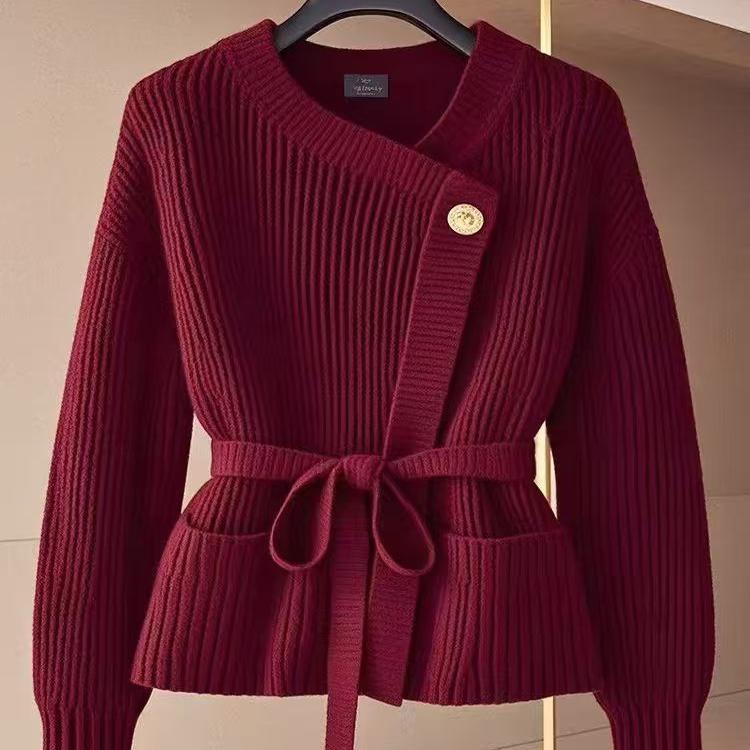 Red Design Birthday Year Sweater